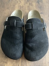 Boohoo Black Faux Suede
