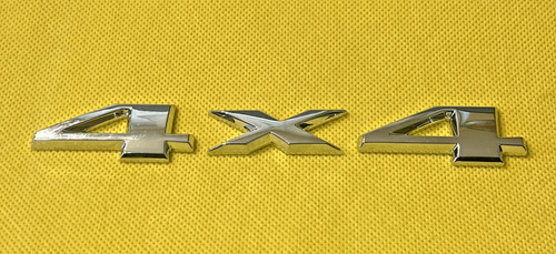 Jeep 4x4 car badge lettering - 4x4,
