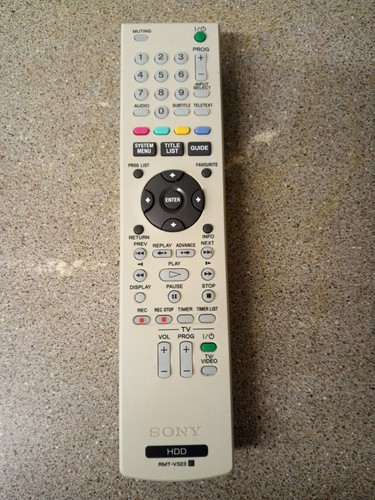 Sony dvd hdd - dvd, remote