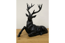 30cm Proud Lying Sitting Stag