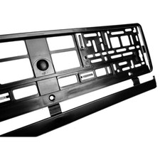 Black Matt Car Registration