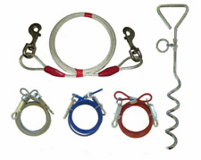 Dog Tie Out Cable Lead with /