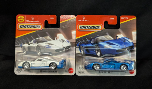 Matchbox pair 2004 maserati - matchbox,