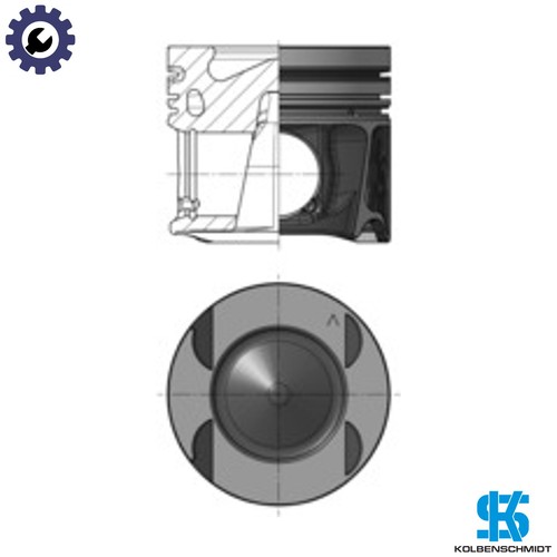 Piston 40892600 std - piston, for