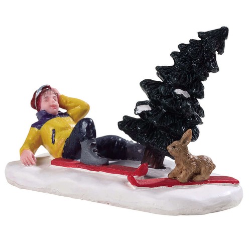Lemax figurine ski bunny - -,