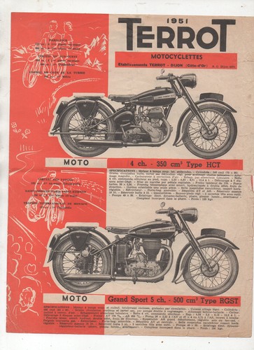 Old advertising - (motorcycle),