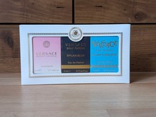 Versace Womens Mini Trio Perfume Gift Set, Dylan Blue, Turquoise +Bright Crystal