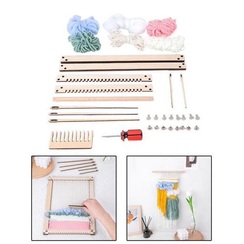 Weaving looms set tapestry - weaving,