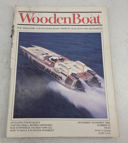 Wooden boat magazine november - wooden,