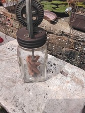 Vintage Blow Butter Churn In Lovely Condition,  Great Looking Piece