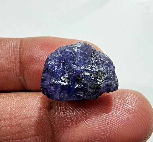 Raw tanzanite loose gemstone - tanzanite,