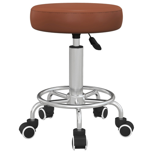 Round salon stool adjustable - stool,