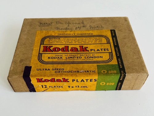 Vintage kodak 9x12cm dry - vintage,