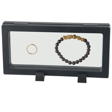 Money Frame Display Stand Currency Holder Collect-Box Coin Case/180mmx90mm Black