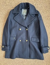 Women’s SuperDry Wool Pea Coat / Large / No54 / SuperDry Premium