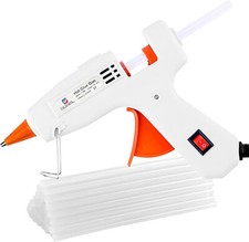 Hot Melt Mini Glue Gun Electric with 80 Adhesive Glue Sticks Hobby Craft DIY
