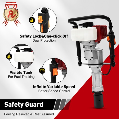 Post stroke 52cc gas - t-post, power