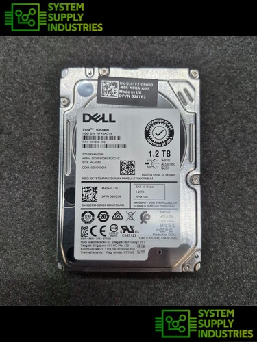 Dell 2tb 10k 12gbps sff - 12gbps, 2.5"