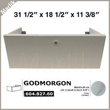IKEA GODMORGON Sink Cabinet 31 1/2"x18 1/2"x11 3/8 ", Gillburen Light Gray, NEW