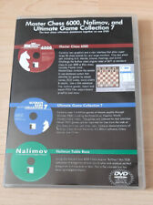 Master Chess 6000, Nalimov and Ultimate Game Collection 7 DVD ROM WINDOWS XP