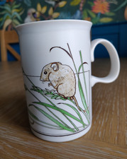 Vintage Dunoon Field Mouse Ceramic Mug Made in Scotland 270ml