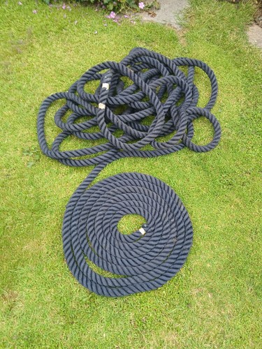 Mooring boat rope three - boat, strand