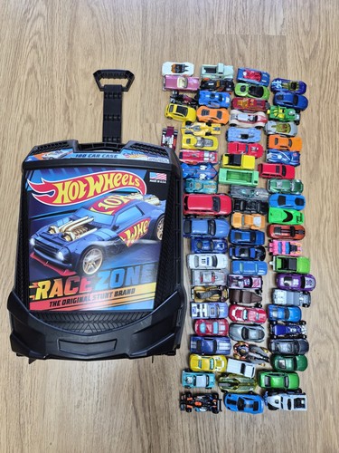 Hot wheels and match - and, box