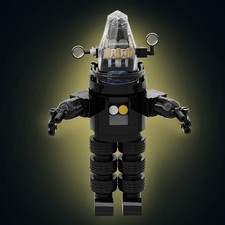 Building Blocks Model Movie Forbidden Planet Robby Robot Toy. S/S (BOX U)
