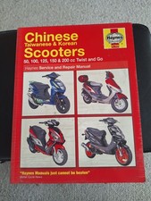Haynes Manual 4768 - Chinese, Taiwanese & Korean Scooters, Twist and Go