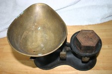 Vintage Scales Cast Iron Boots