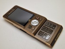 Retro UNLOCKED Working Brown Sony Ericsson Walkman W910i Mobile Phone 3UKPOST
