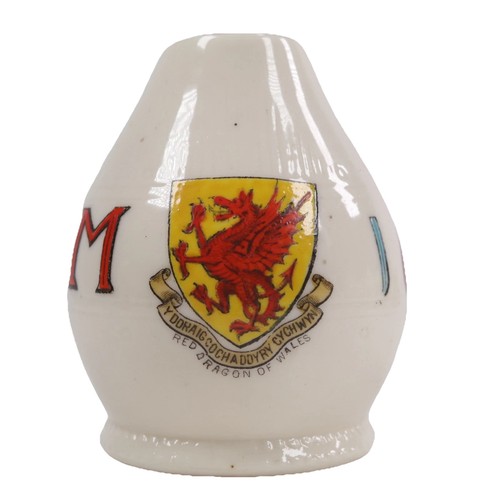 Goss crested china wales red - goss,