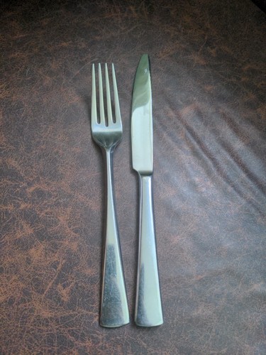 Viners dinner knife fork - viners,