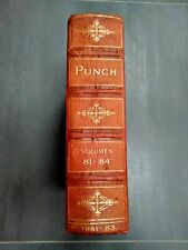Punch volumes LXXXI to LXXXIV