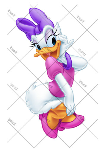 6 daisy duck - 3",4",5",6",