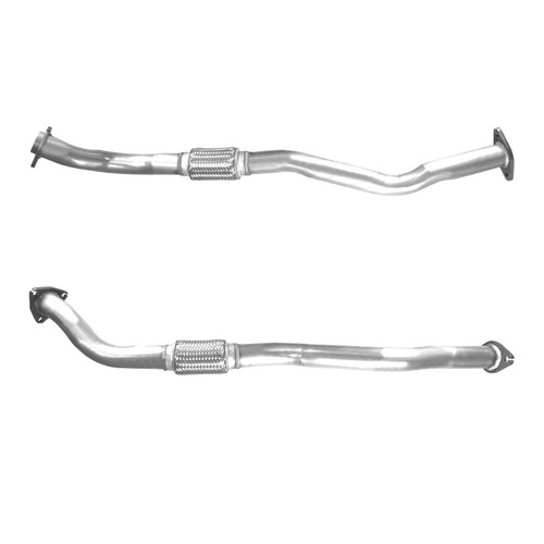 Exhaust pipe front - +, fitting
