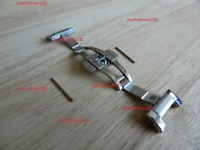 Two Tone Silver Clasp and Links to fit AR2434  AR2448 AR11179 Armani Men's Watch