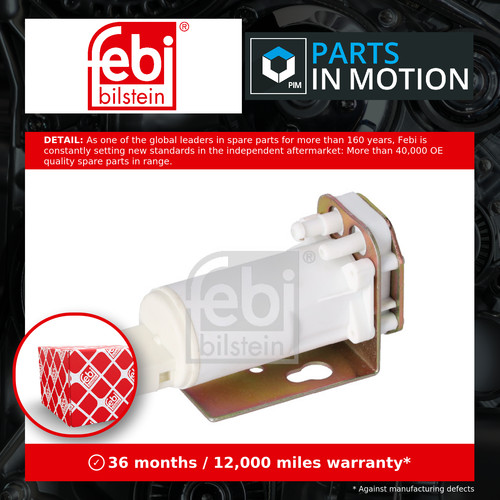Windscreen washer pump 11580 - windscreen,