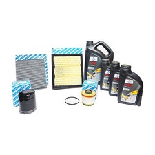 Engine Filter Kit + 8L Oil For