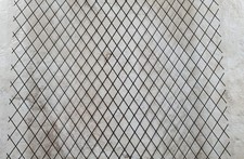 Dollhouse Simulated Diamond Window Panes Insert Sheet Tudor Gothic 1:12 Scale