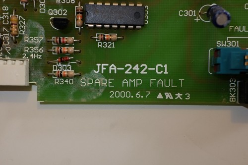 Dynacord module from - from, fault