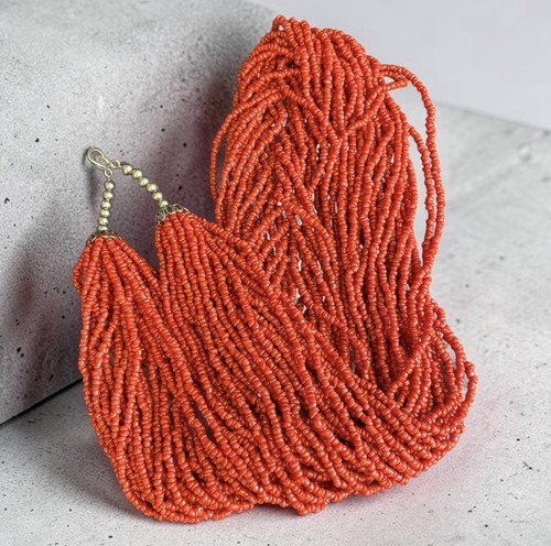 Stunning vintage deep - vintage, red