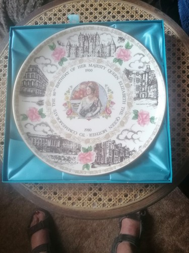 Coalport plate commemorate - coalport, to