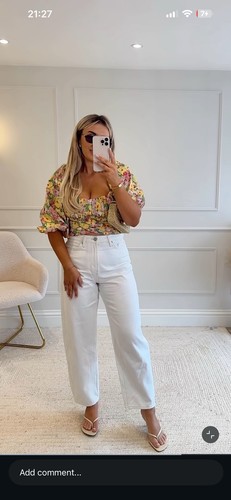 Zara multicoloured floral - multicoloured, crop