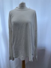 Victoria's Secret Women's White Cotton Blend Tracksuit M