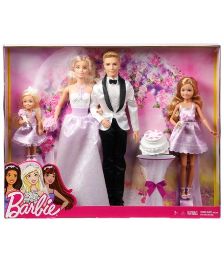 Barbie wedding gift set dolls - wedding,