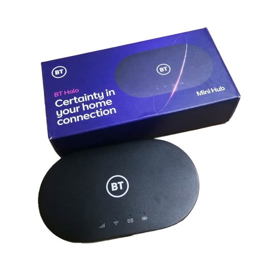 Mini hub halo 2020 black - bt,