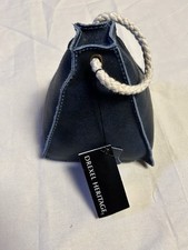 Drexel Heritage Blue Leather