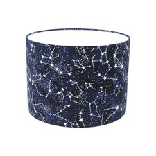 Lampshade Navy Blue Space Glow
