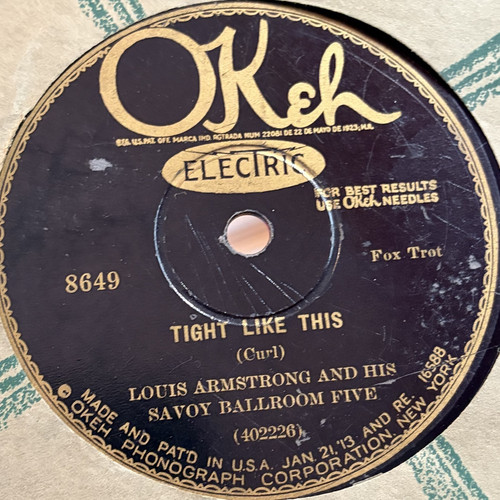 Louis armstrong tight like - louis,